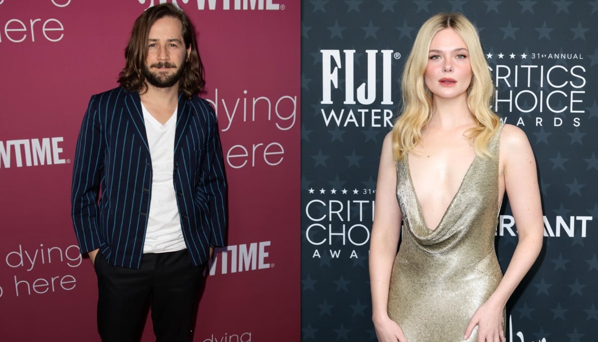 Michael Angarano gets candid on filming intimate scenes with Elle Fanning