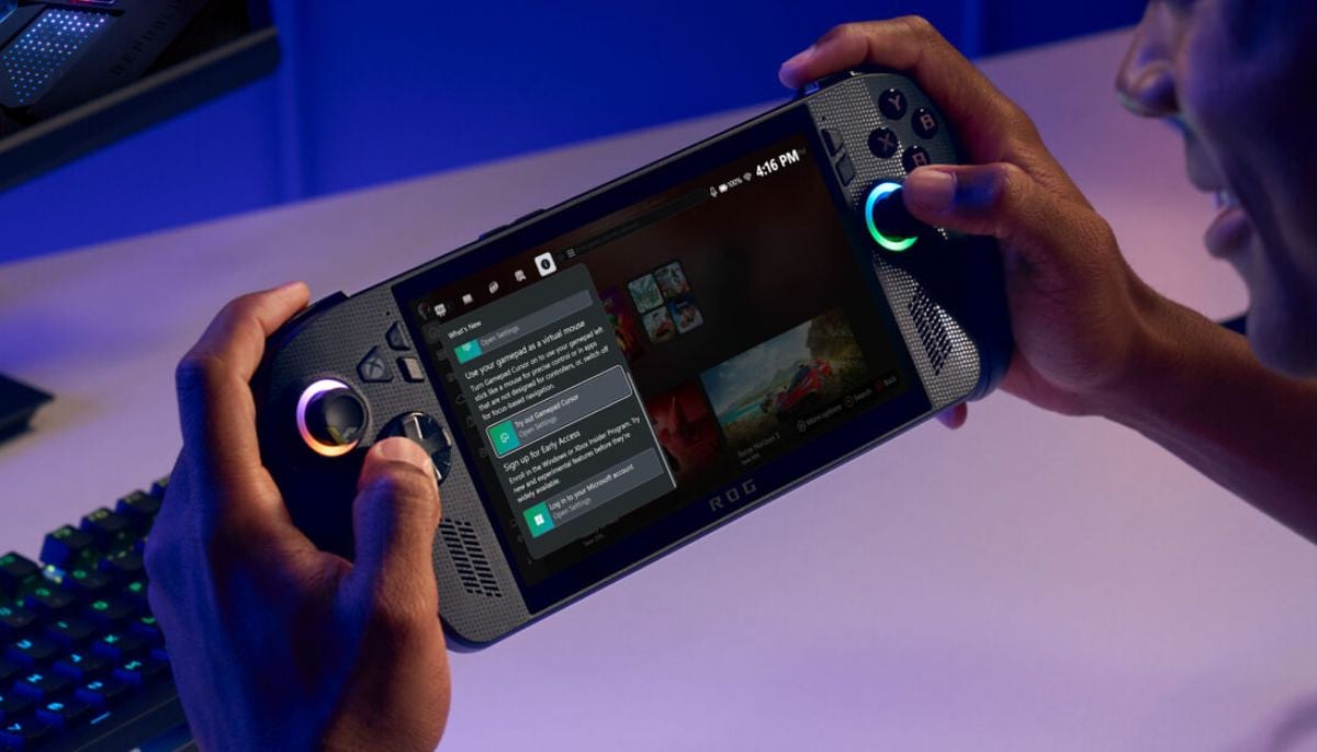 Microsoft introduces Xbox gamepad cursor with virtual mouse for handhelds