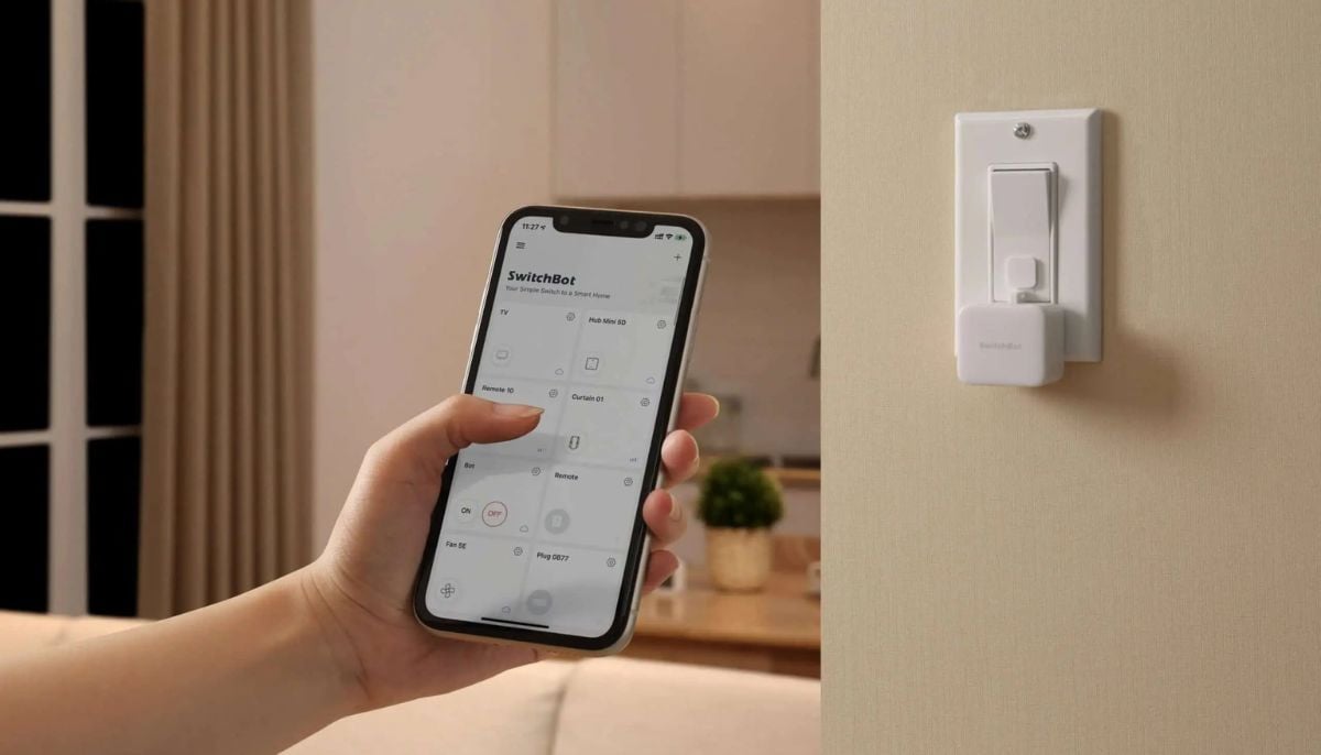 SwitchBot's button-pressing robot now comes with rechargeable battery