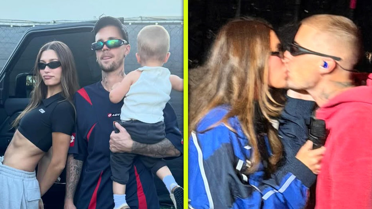 Justin Bieber shares rare family moments with son Jack during Coachella performance