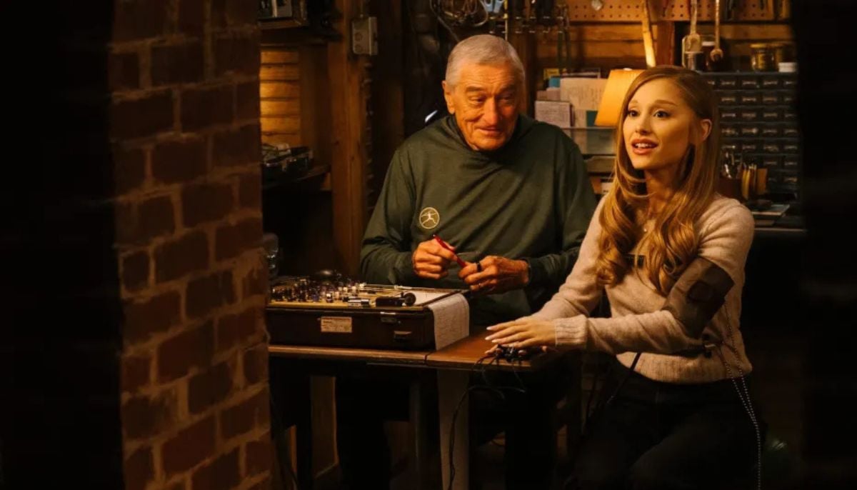 Robert De Niro tests Ariana Grande in latest franchise installment