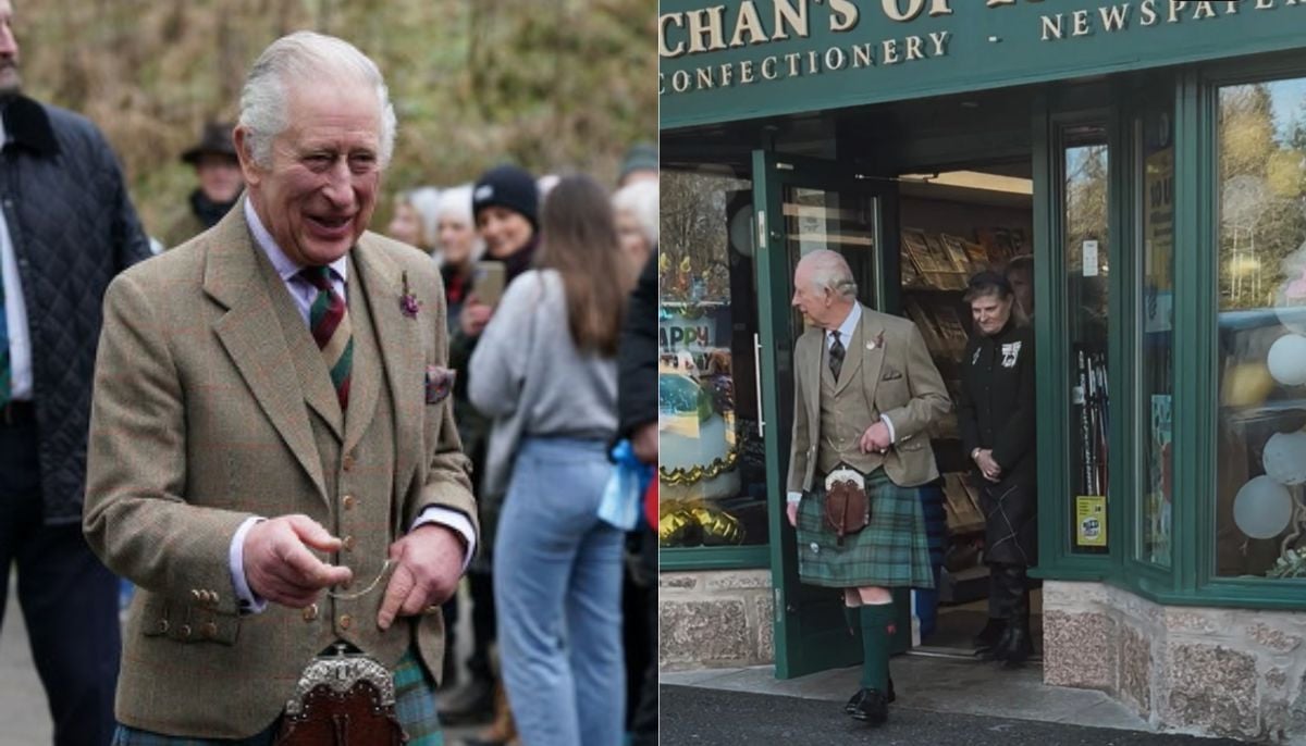King Charles returns to George Stratchan Limited during surprise Aboyne outing