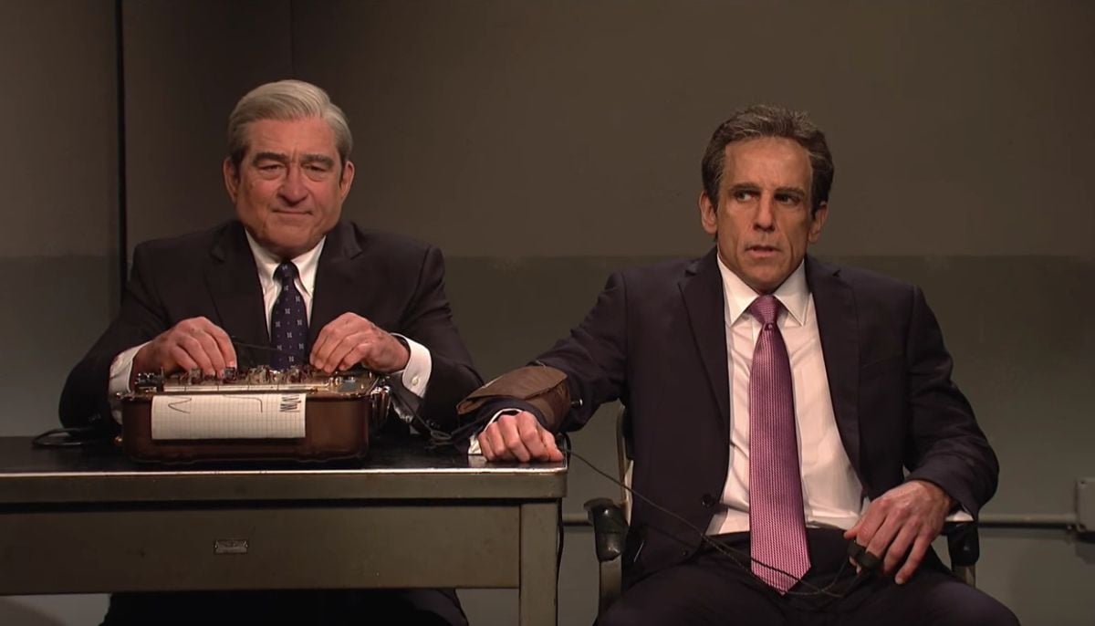Robert De Niro jokingly roasts Ben Stiller at Focker-in-Law promotional event