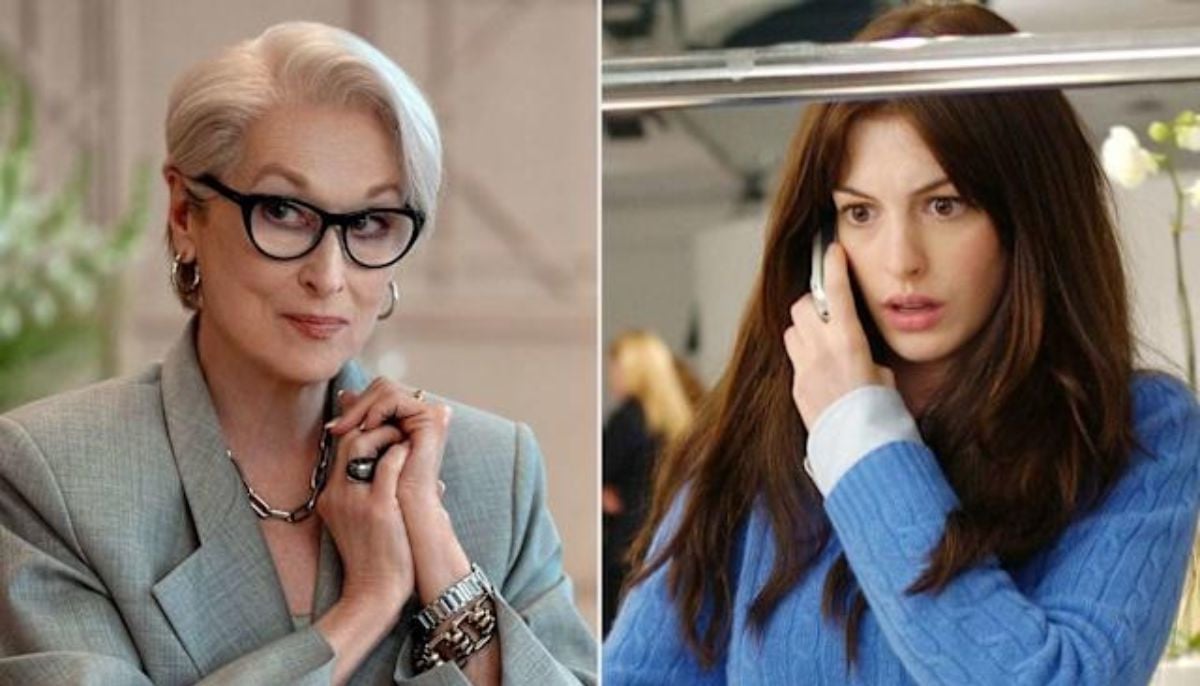 Anne Hathaway accuses Meryl Streep of taking her famous cerulean sweater