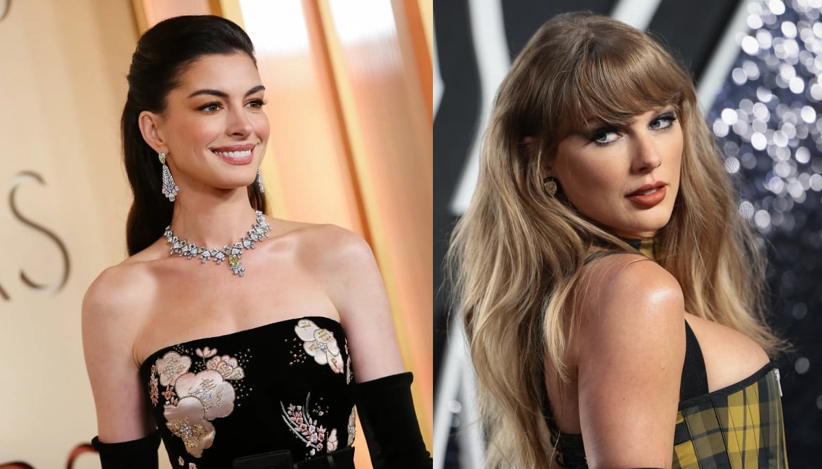 Anne Hathaway shares emotional moment after receiving handwritten note from Taylor Swift