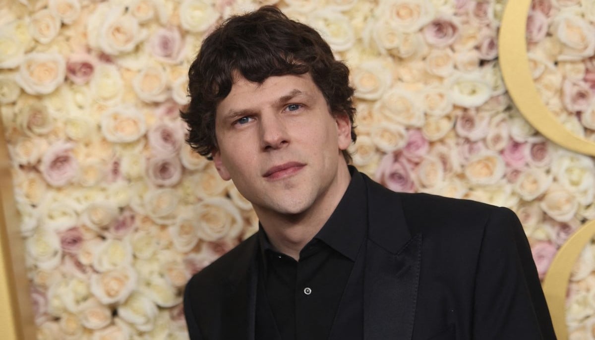Jesse Eisenberg shares how son Banner inspires family jam sessions