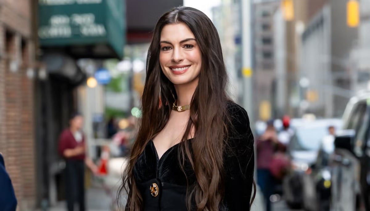 Anne Hathaway embraces ‘unexpected’ beauty title at Devil Wears Prada 2 debut