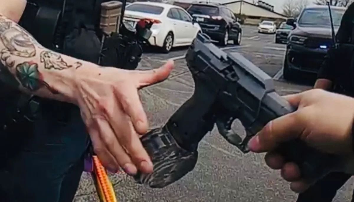 Portage Police arrest eighteen year old playing Senior Assassin game at local gym