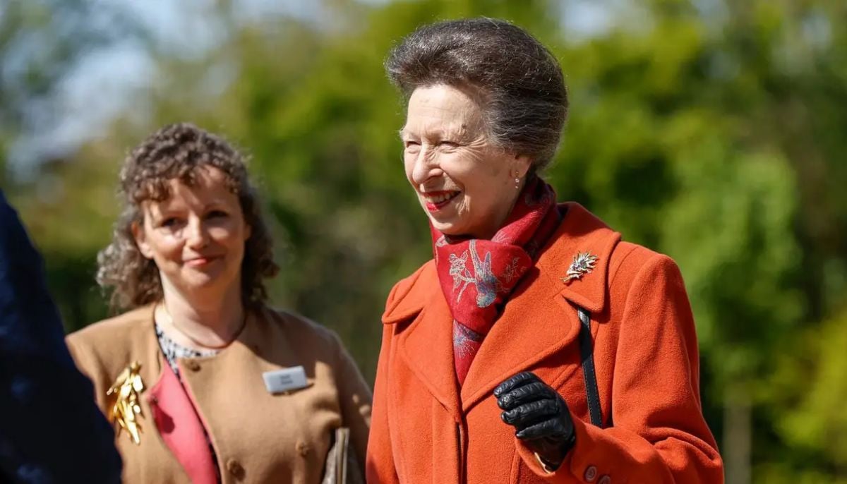 Princess Anne inaugurates Queen Elizabeth II Garden at Regent&amp;apos;s Park