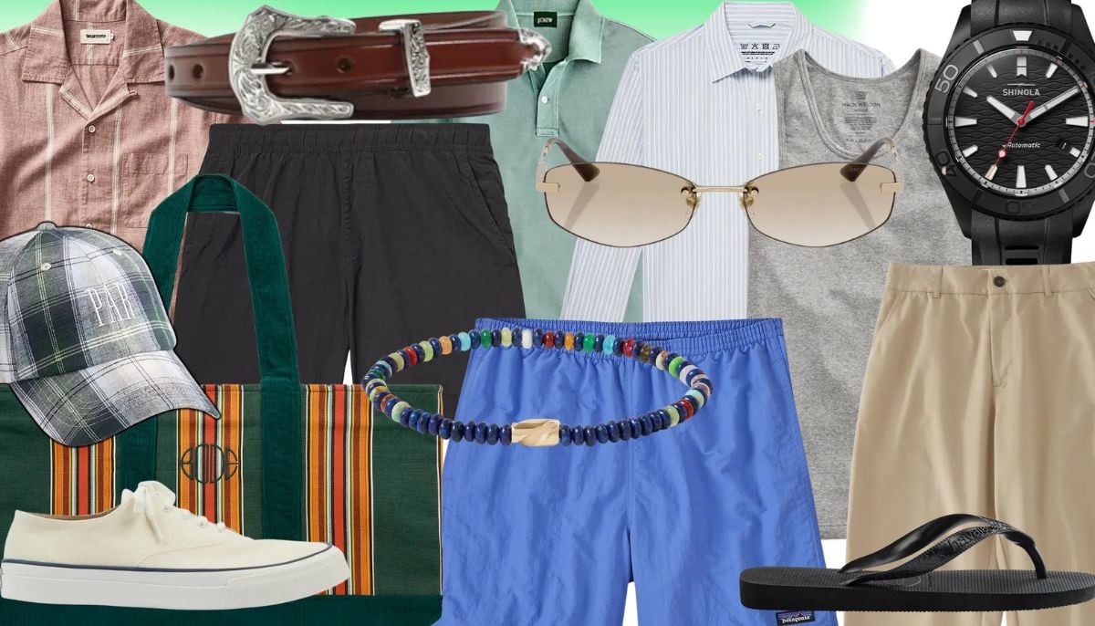 Expert discusses how to choose breathable menswear for extreme summer heat