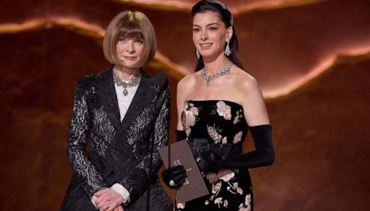 Anne Hathaway makes strategic power play with Harper&amp;apos;s Bazaar cover appearance