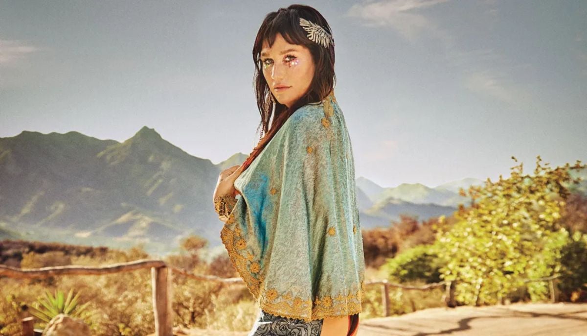 Kesha embraces nature in ocean for Earth Day: ‘The Divine Feminine’