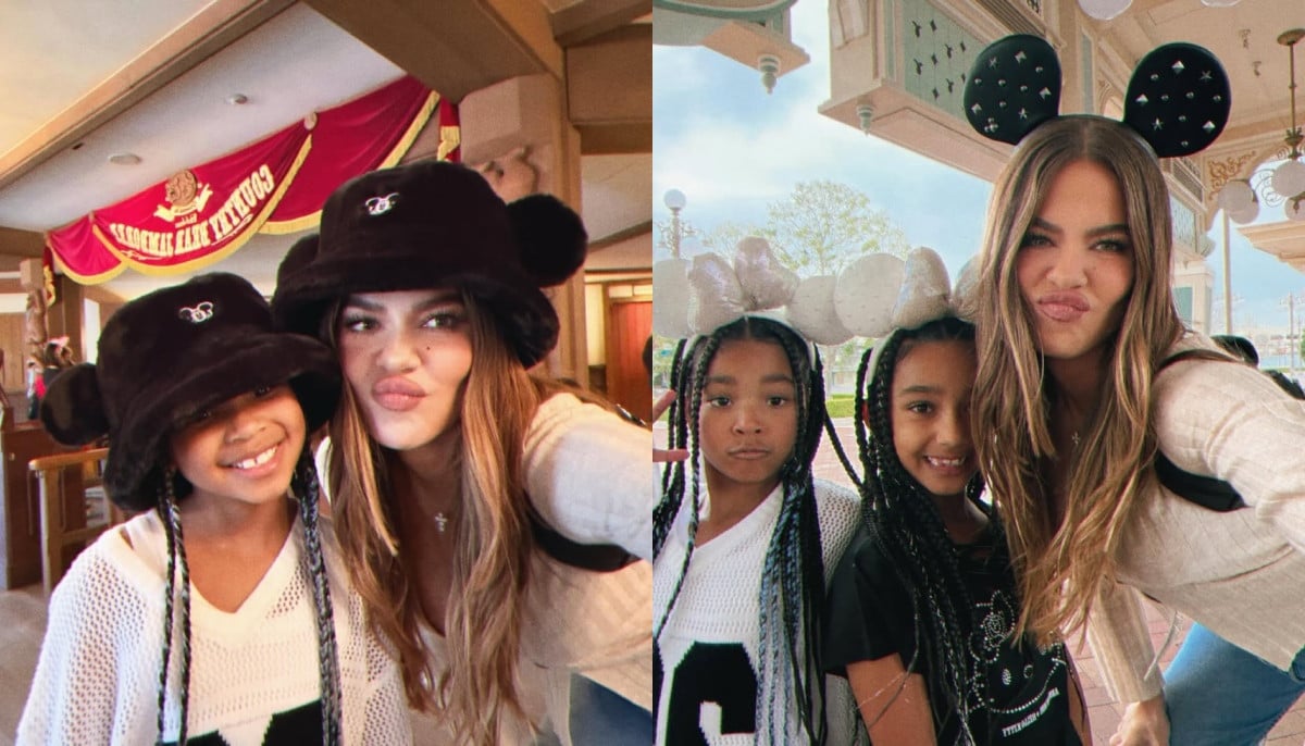 Khloé Kardashian shares sweet family moments from Disneyland visit 