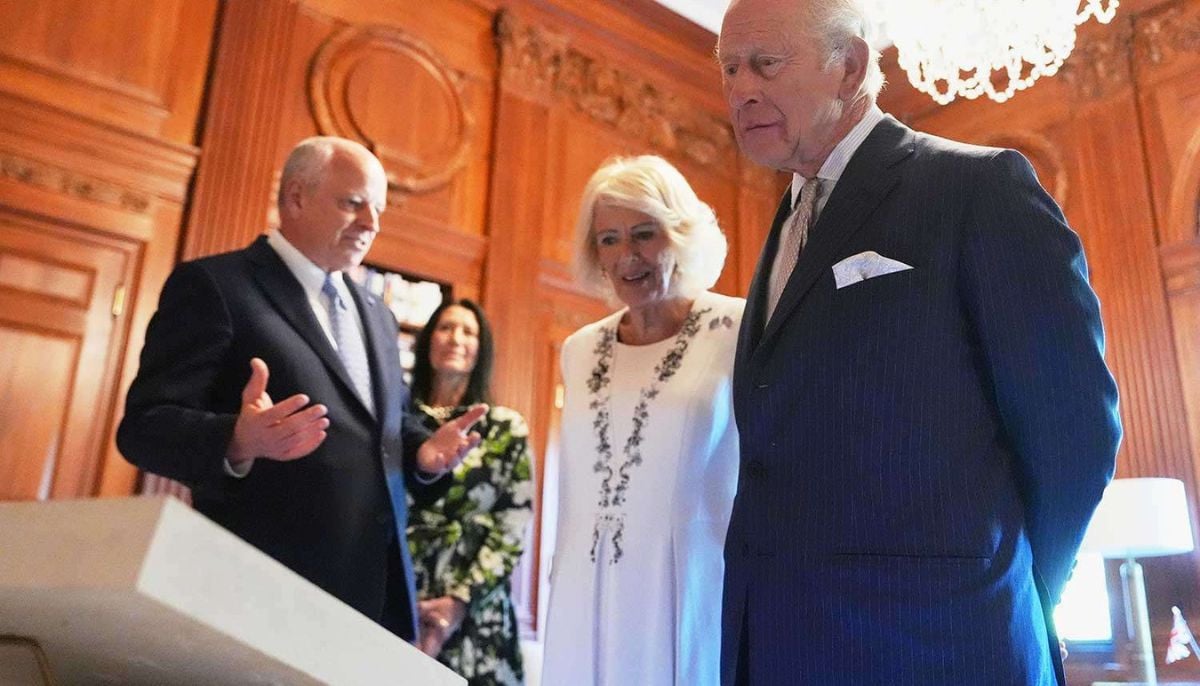 Queen Camilla admits to jet lag after arriving in America