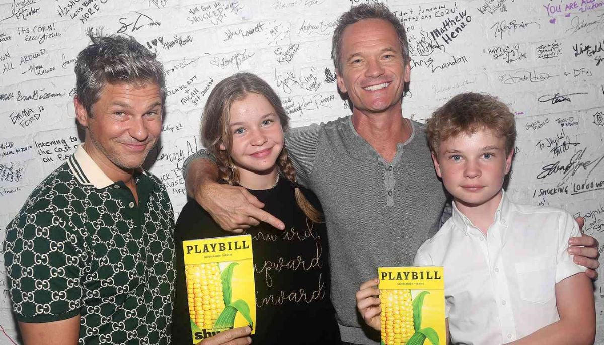 Neil Patrick Harris&amp;apos; twins with David Burtka make rare appearance at Broadway event