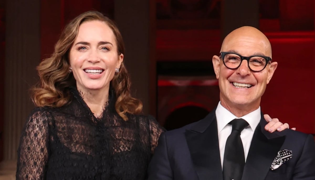 Stanley Tucci jokes he’s ‘over-related’ to Emily Blunt amid sequel buzz