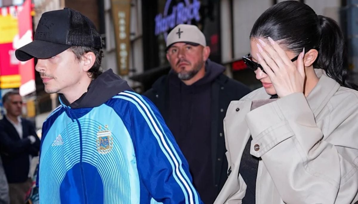 Kylie Jenner, Timothée Chalamet join Kim Kardashian and Kris Jenner for ‘The Fear of 13’ on Broadway