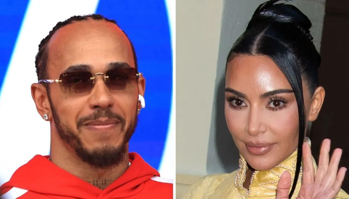 Hamilton and Kardashian discuss starting family while touring luxury estates together