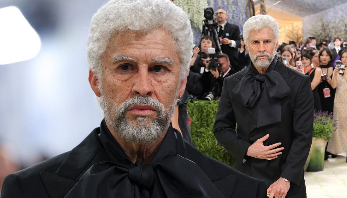 Bad Bunny stuns as an unrecognisable elder with grey hair and cane at Met Gala