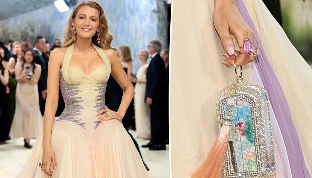 Blake Lively&amp;apos;s unique 2026 Met Gala purse features art by her 4 kids