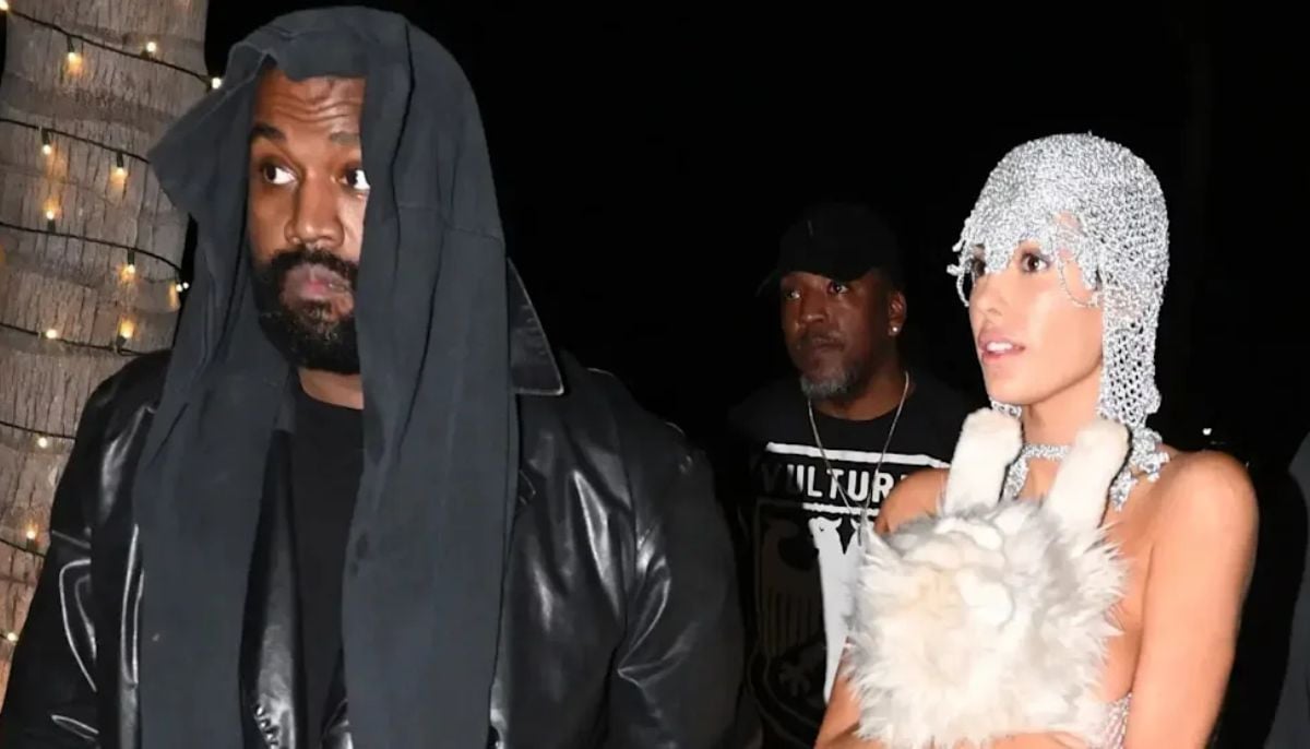 Kanye West's wife, Bianca Censori, stuns braless in sheer bodysuit, hides face