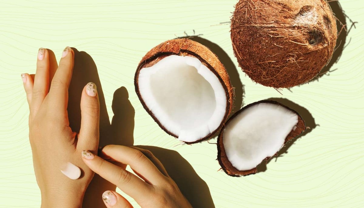 How coconut oil may help moisturize and protect a dry scalp