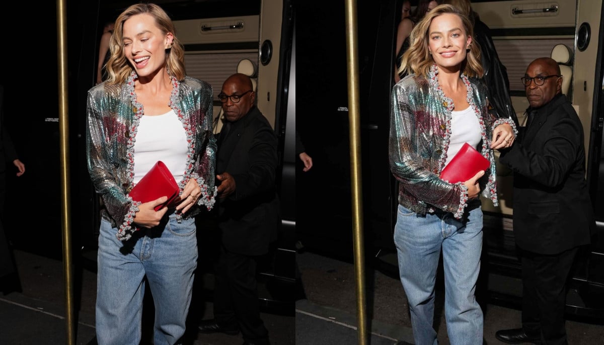 Margot Robbie’s Met Gala afterparty look sparks trend around baggy jeans