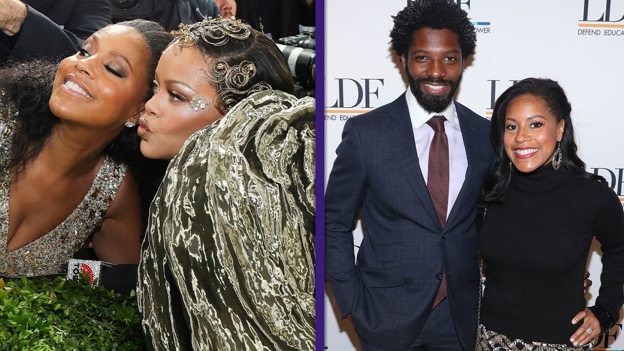 Rihanna shares a touching moment of support with journalist Sheinelle Jones