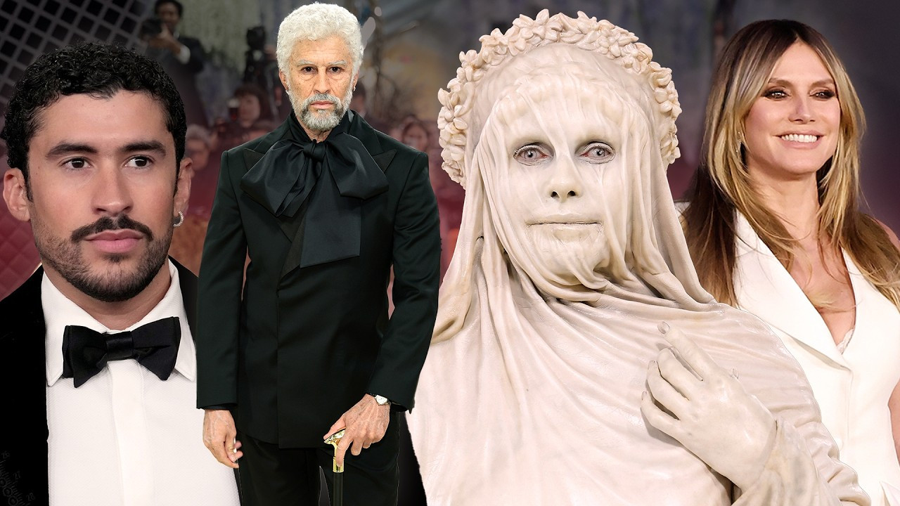 Heidi Klum and Bad Bunny reveal the secrets behind their Met Gala transformations