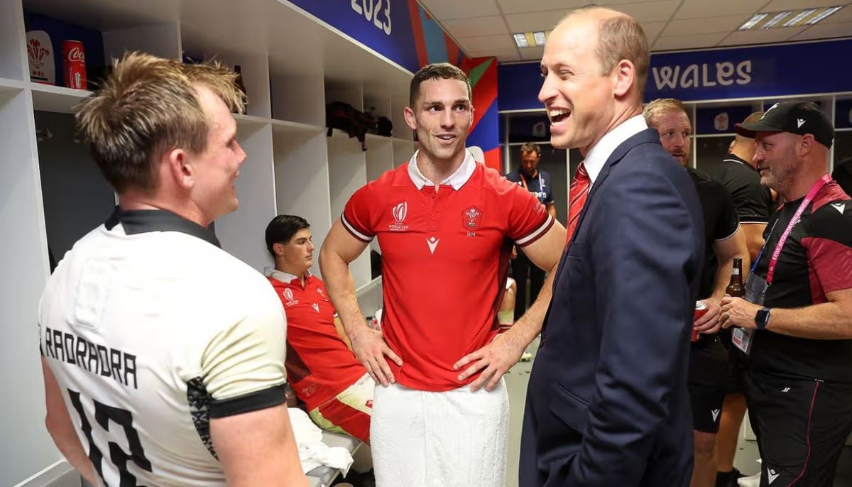 Prince William honors Welsh rugby icon's retirement with heartfelt tribute