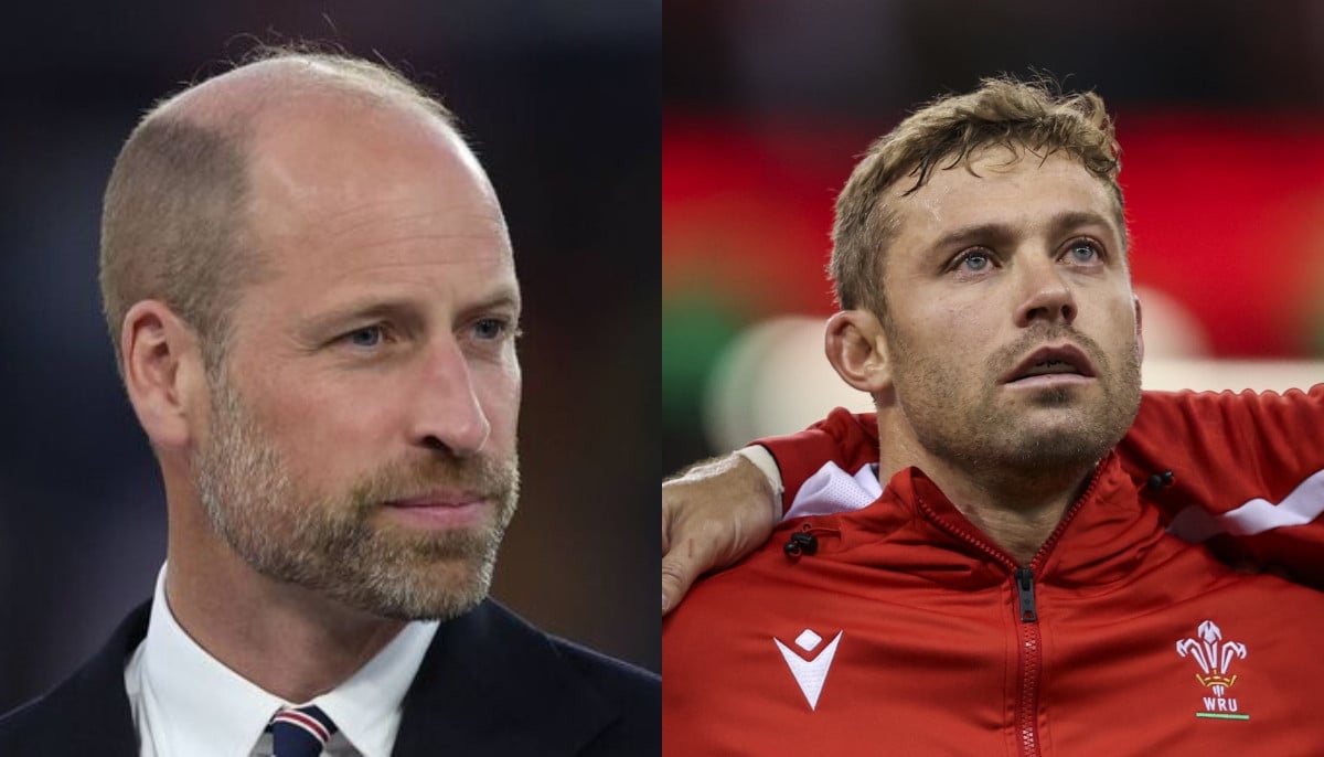 Prince William pays tribute to Leigh Halfpenny after rugby star announces retirement
