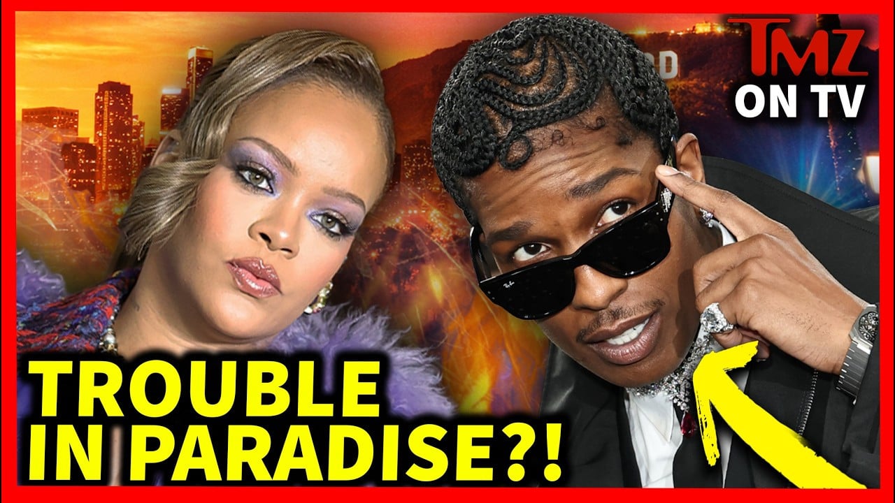 Rihanna and ASAP Rocky caught in a tense moment after the Met Gala