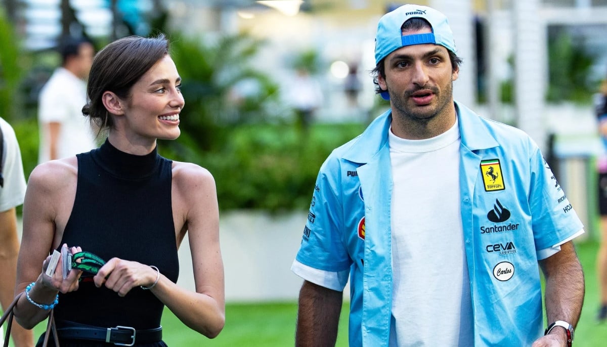 Rebecca Donaldson reveals why boyfriend Carlos Sainz is the ‘best dressed’ F1 star