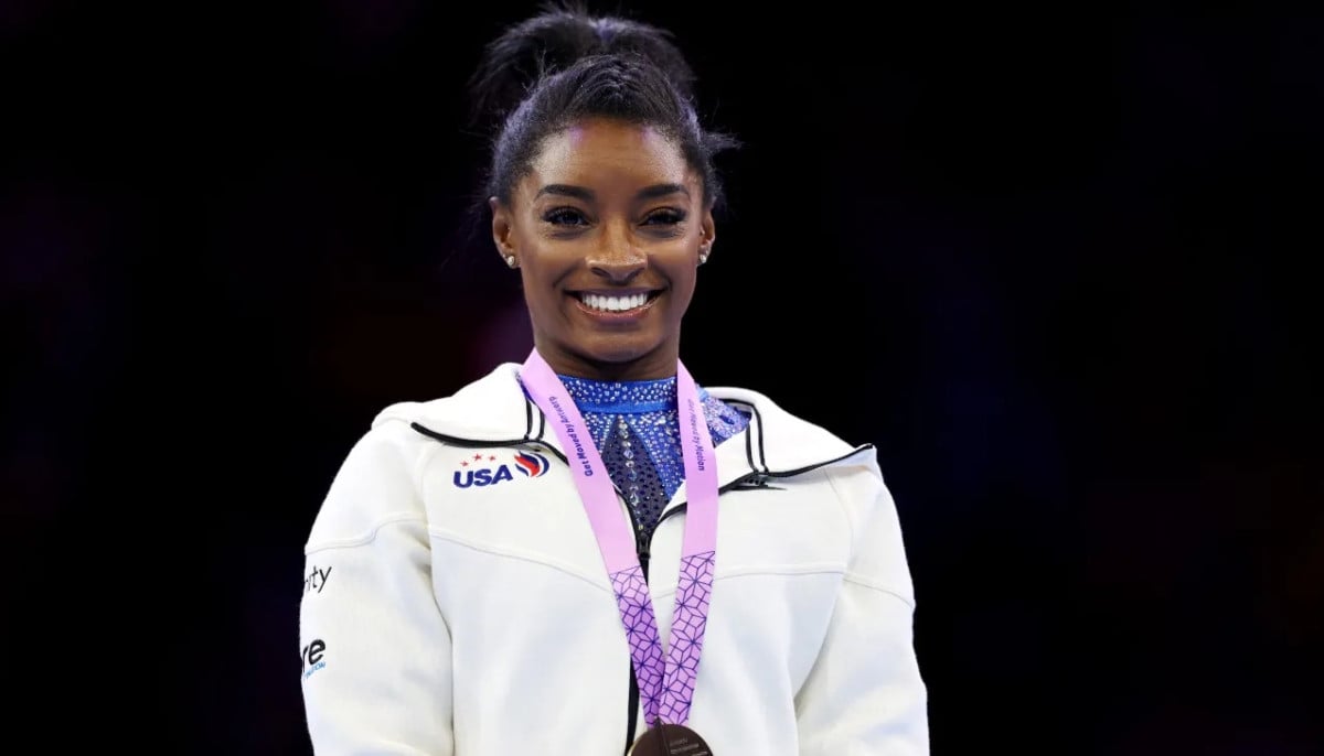 Simone Biles shares ‘real morning’ routine after revealing $23K glam spend shock