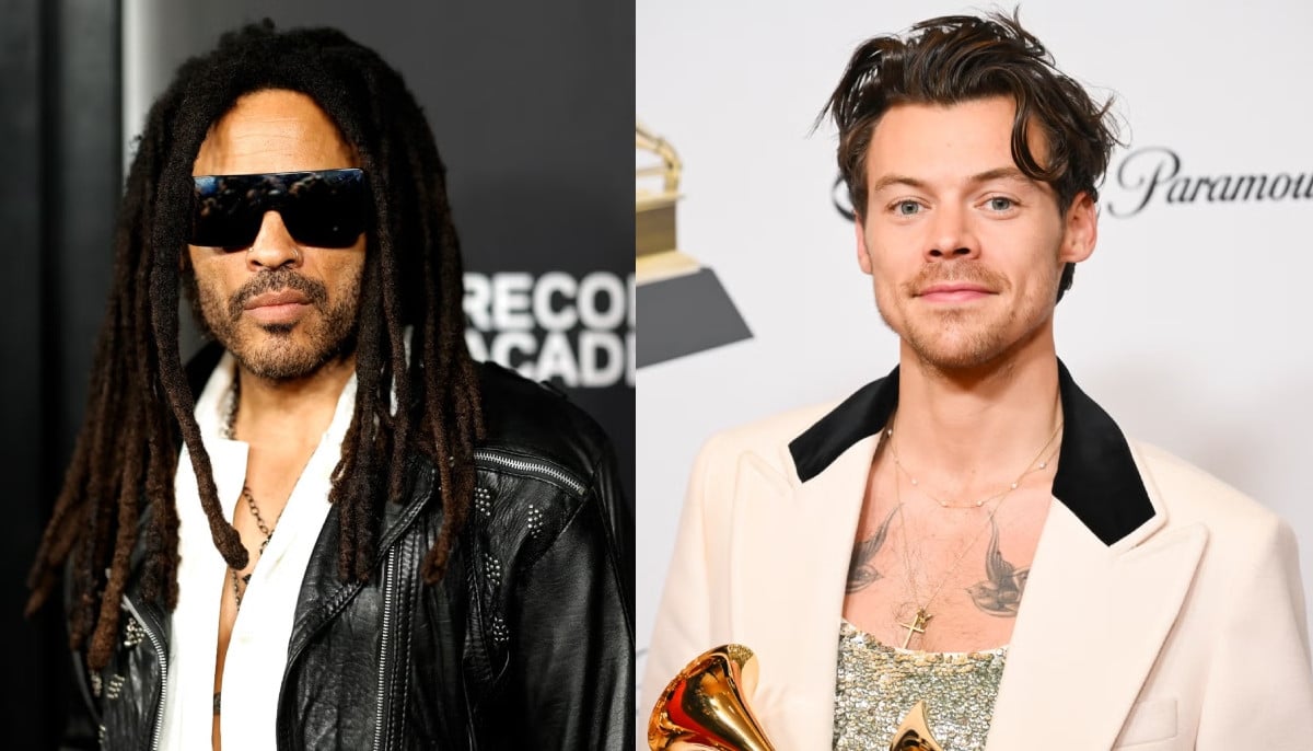 Lenny Kravitz reacts to Harry Styles’ steamy new music video amid engagement buzz