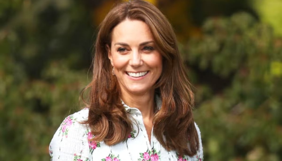Kate Middleton stuns in floral 3D dress at Buckingham Palace garden party