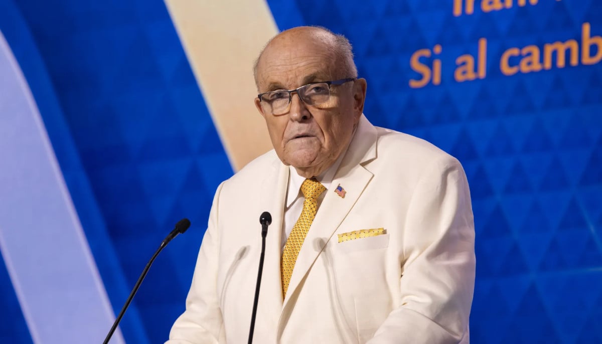 Rudy Giuliani remains hospitalized as doctors report gradual improvement after pneumonia diagnosis