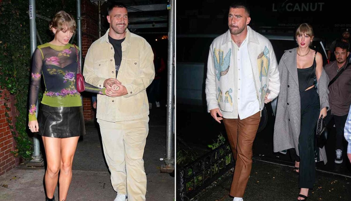 Taylor Swift stuns in silk lace outfit on date night with Travis Kelce