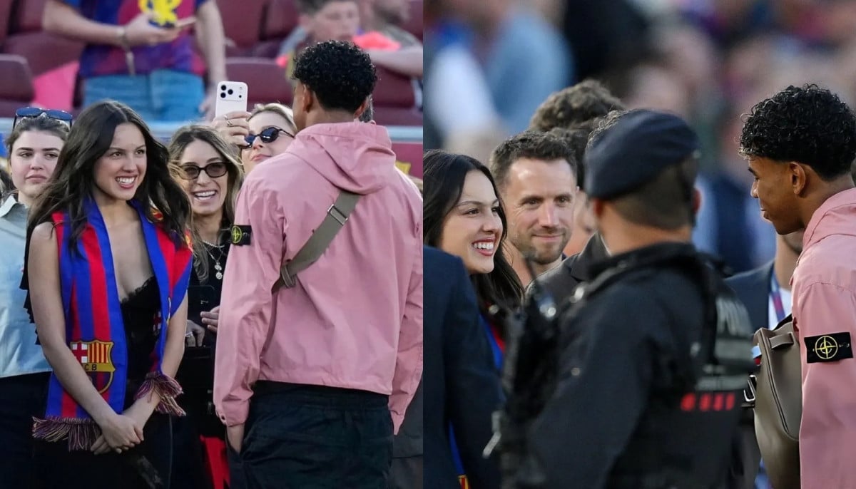 Olivia Rodrigo’s glance at Lamine Yamal steals spotlight ahead of El Clasico showdown