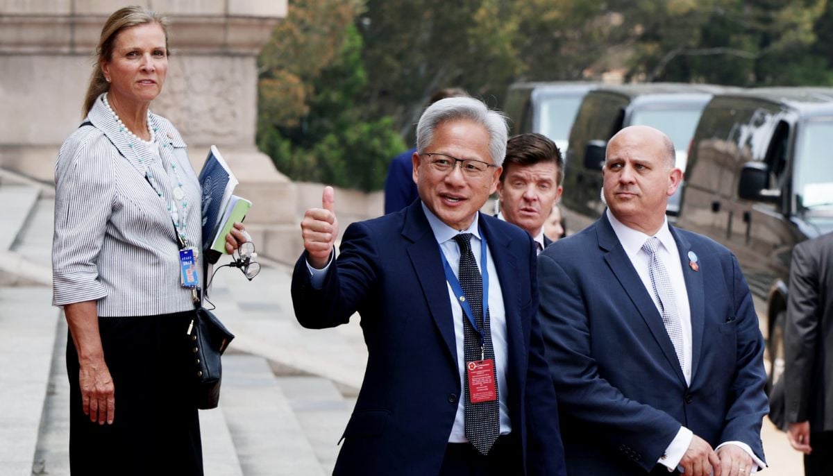 Jensen Huang&amp;apos;s unique stop during Trump’s visit to China