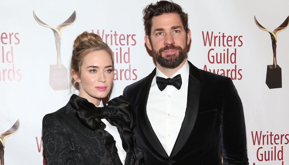 John Krasinski says he and Emily Blunt always put kids and family ahead of careers