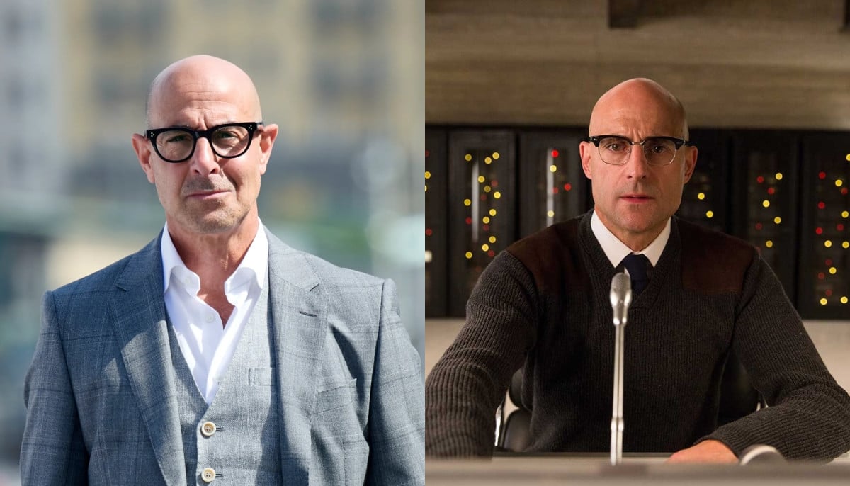 Stanley Tucci and Mark Strong embrace ongoing Hollywood identity mix-up