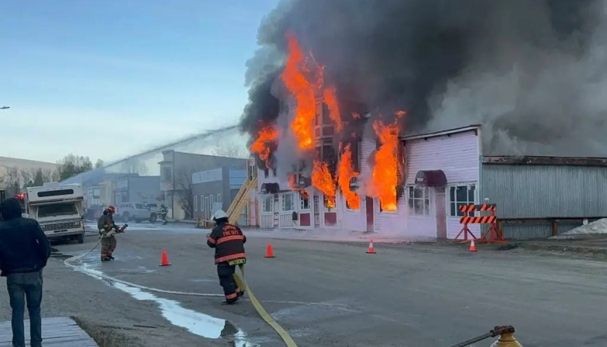 Historic Westminster Hotel in Dawson City destroyed by a major fire on Sunday