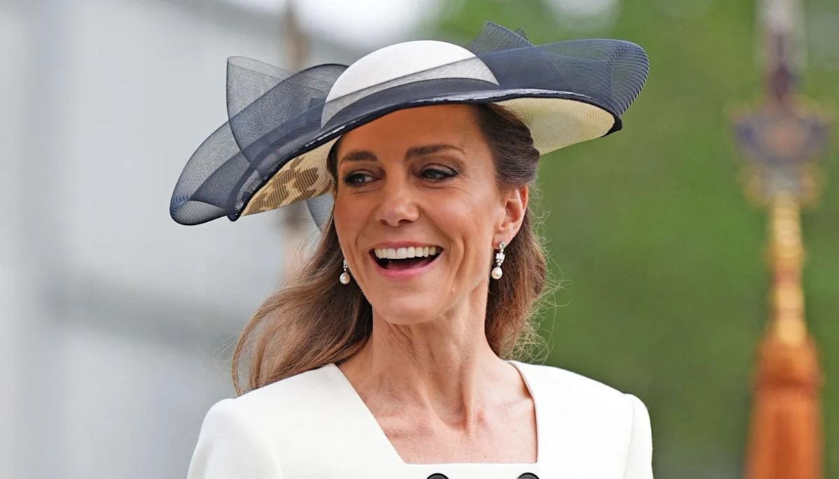 Princess Catherine wins praise for her graceful walk at a Buckingham Palace garden party