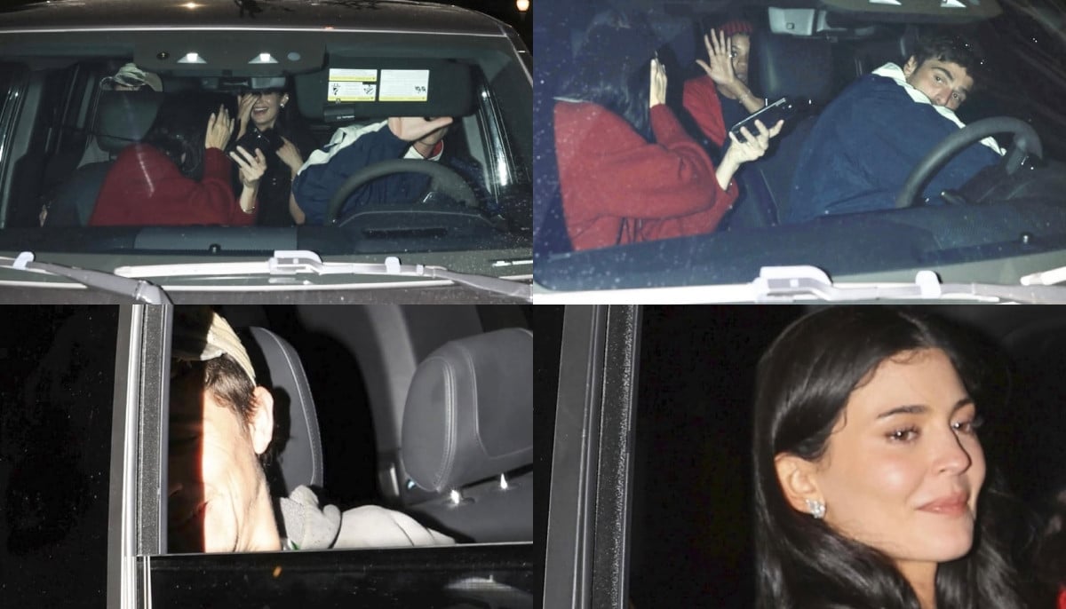 Kendall Jenner and Jacob Elordi spotted with Kylie Jenner and Timothée Chalamet on LA night drive