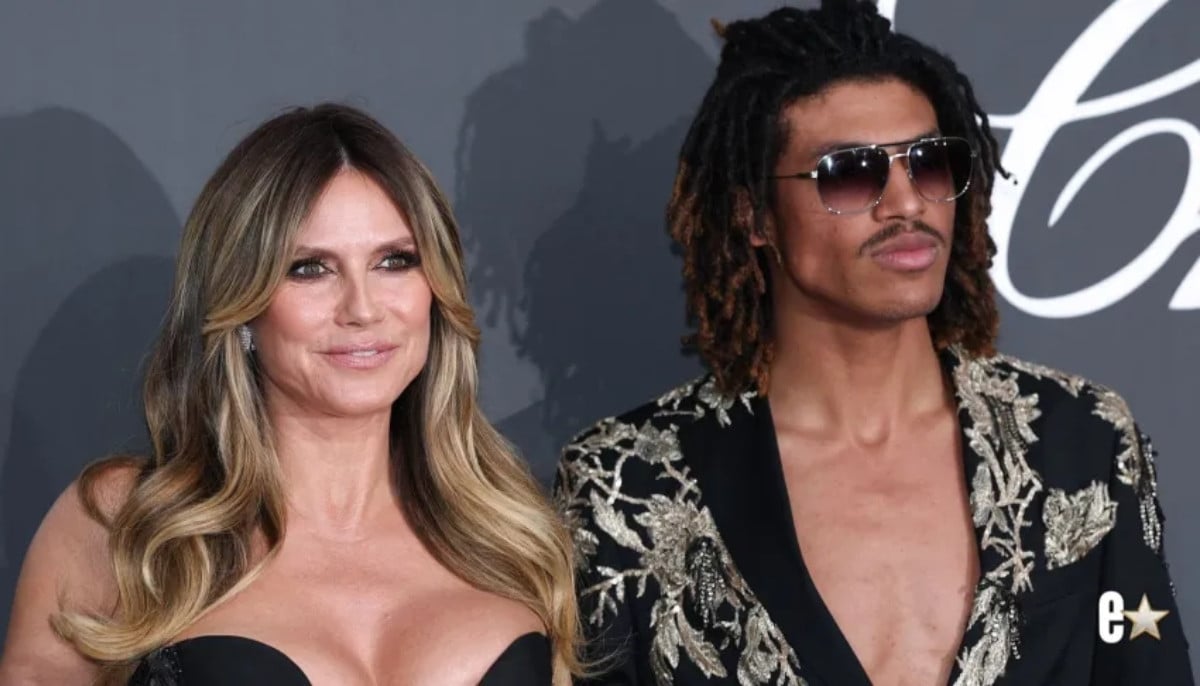 Heidi Klum hits Cannes red carpet in coordinating look with son Henry Samuel