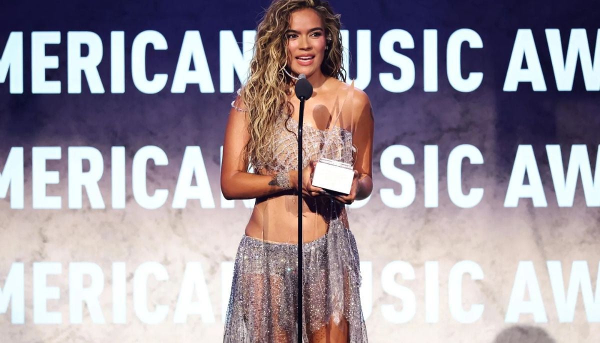 Karol G becomes first Latina to receive the International Artist Award of Excellence