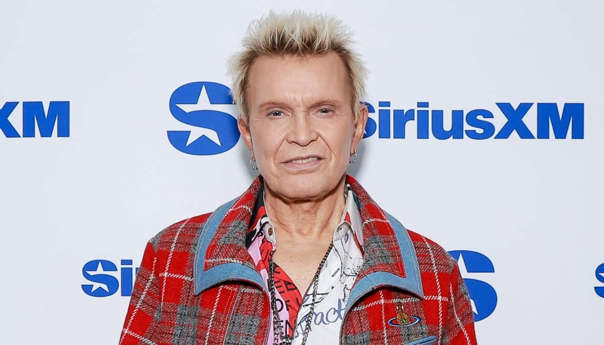 Billy Idol shares advice for new artists after receiving lifetime achievement award
