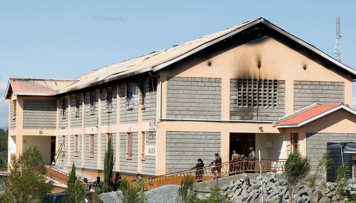 Eight students arrested over suspected arson attack at Kenya girls school that killed 16