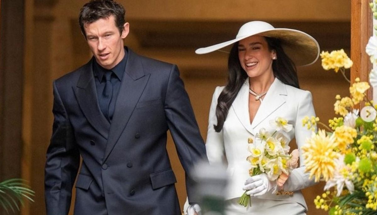 Pop star Dua Lipa and actor Callum Turner have tied the knot in a London ceremony